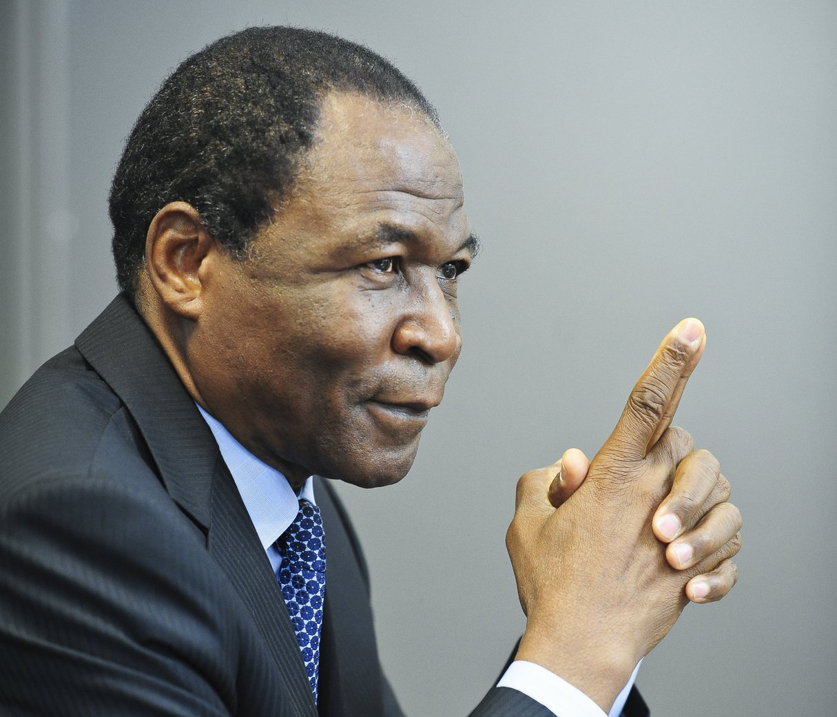 François Compaoré, à Paris, le 12 septembre 2017. © Vincent Fournier/JA