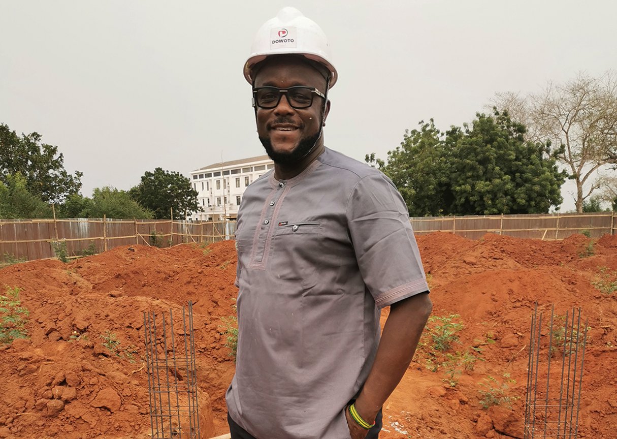 Patrick Eklu Amendah, architecte-urbaniste, fondateur du cabinet Giga, à Lomé. © DR