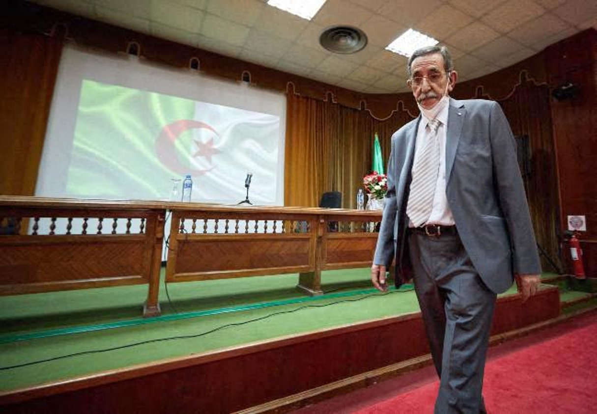 Abdelmadjid Chikhi à Alger, en août 2020 © Louiza Ammi/ABACA