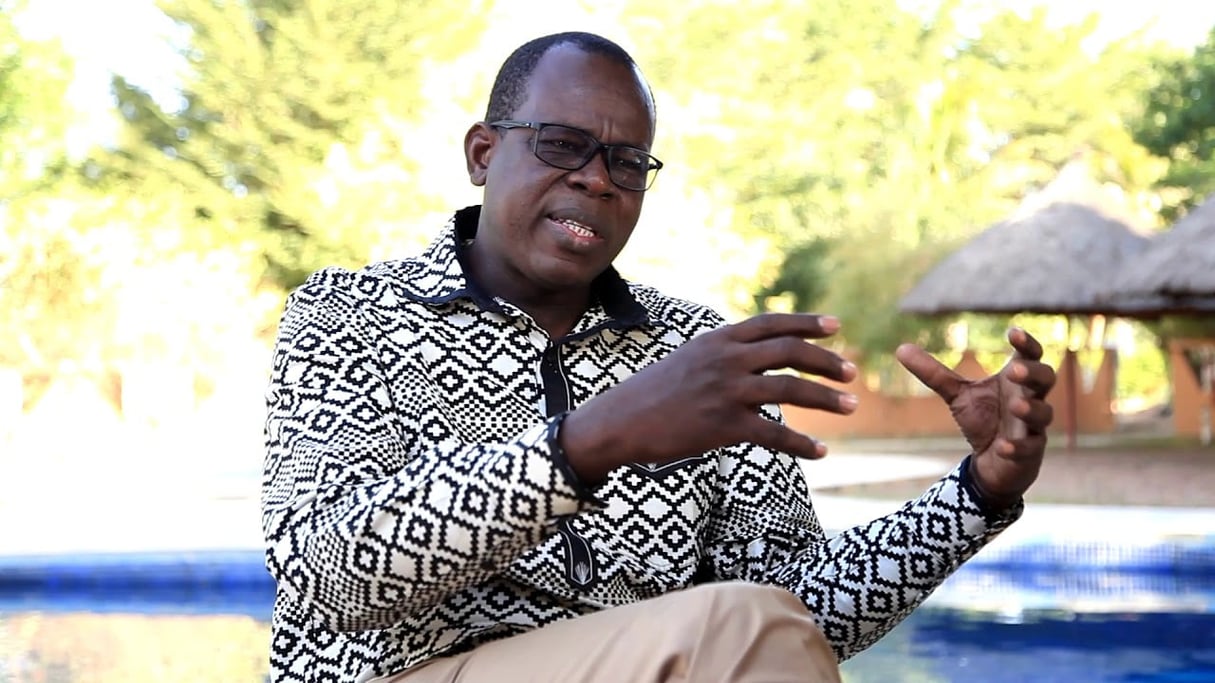 Ibrahim Ikassa Maïga, ministre de la Refondation au Mali. © Capture d’ecran  Kayes – TV/YouTube