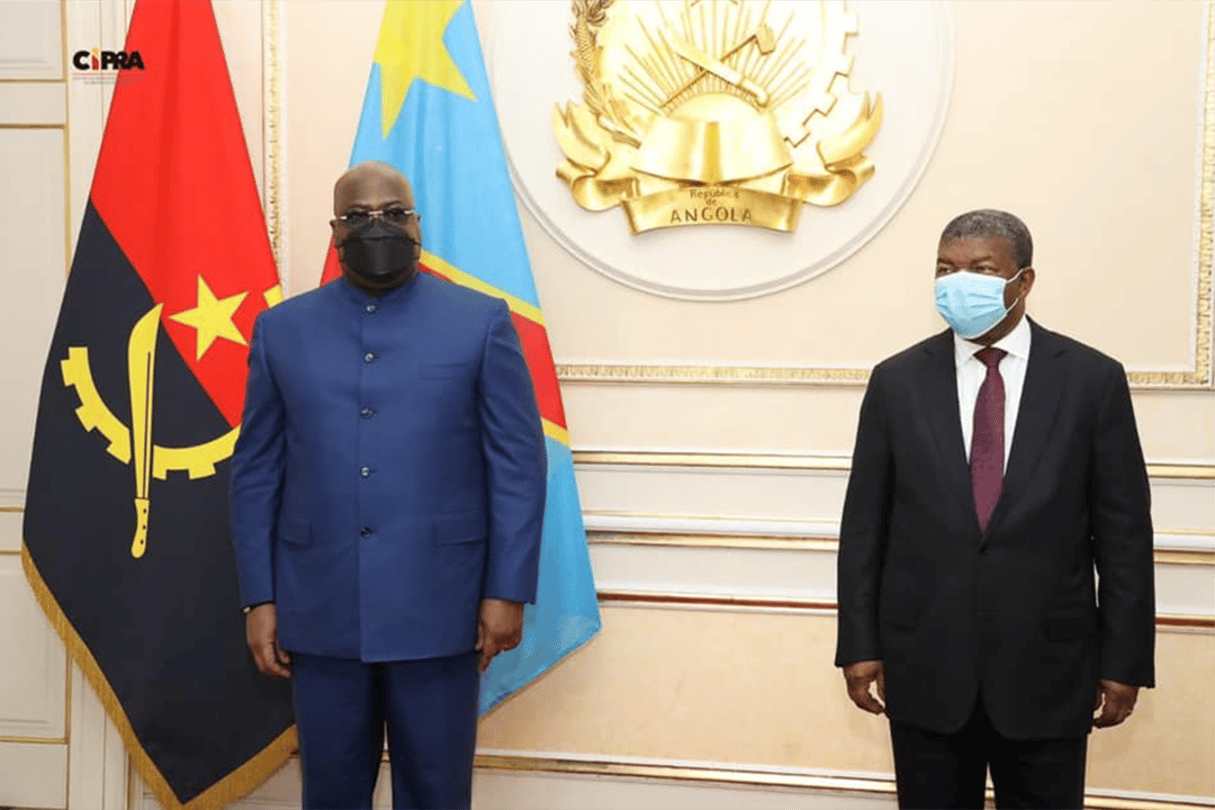 Félix Tshisekedi et João Lourenço © République d’Angola