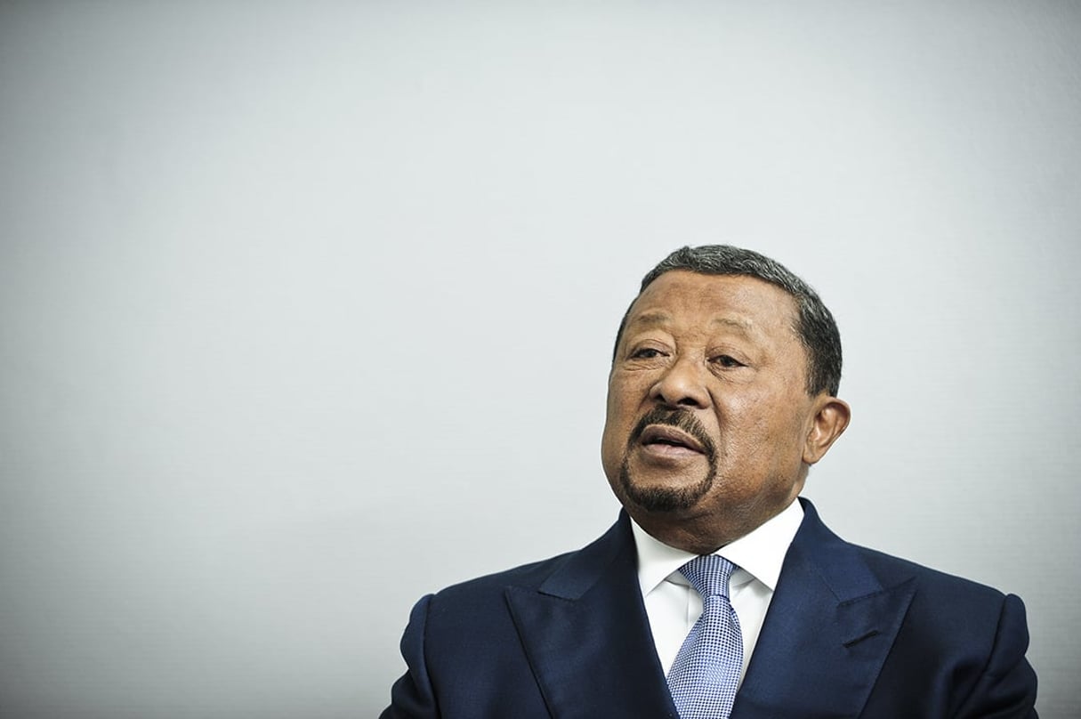 Jean Ping, ancien secrétaire général de l’Union Africaine, candidat a l’élection présidentielle gabonaise de 2016, ici à Paris, en 2016. © Vincent Fournier/JA