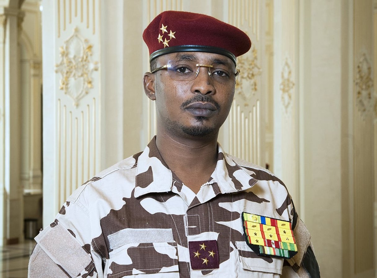 Le président du Tchad, Mahamat Idriss Deby, à N’Djamena le 11 juin. © Vincent Fournier pour JA