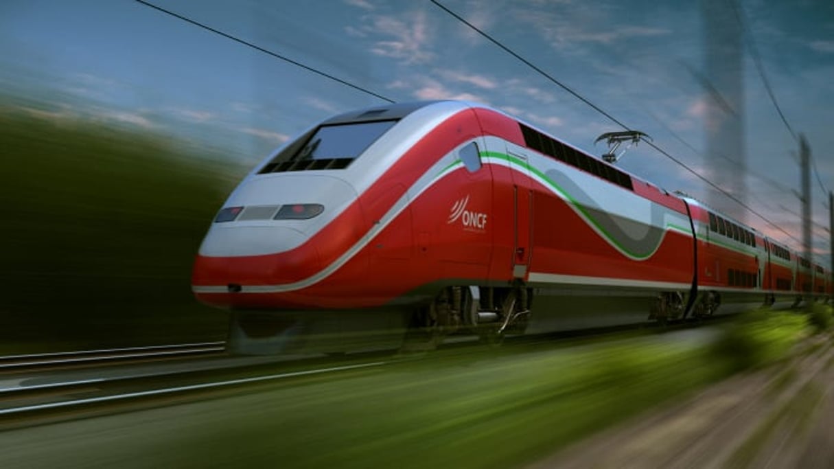Rame de la ligne de grande vitesse de l’ONCF. © Office national des chemins de fer