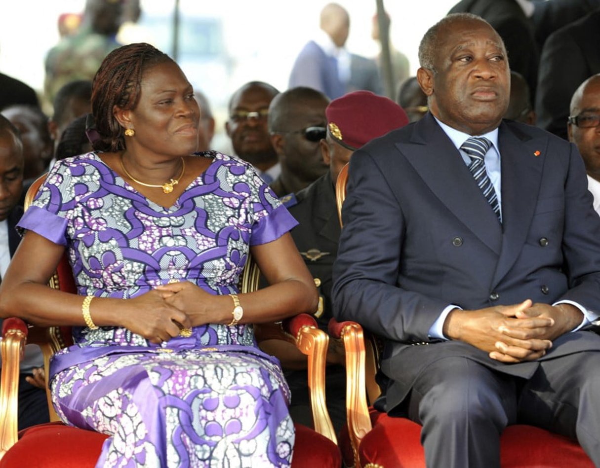 Laurent et Simone Gbagbo, ici en 2011, ont partagé des décennies de combats, d’amour et de confiance. © SIA KAMBOU/AFP