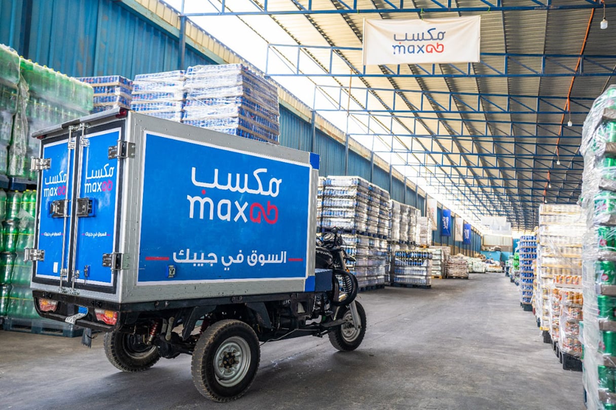 Créée par Belal El-Megharbel et Mohamed Ben Halim, MaxAB est comparable à une centrale d’achats. Elle revendique l’approvisionnement d’un réseau de 55 000 détaillants pour un million de commandes en Égypte depuis 2018. © MaxAB