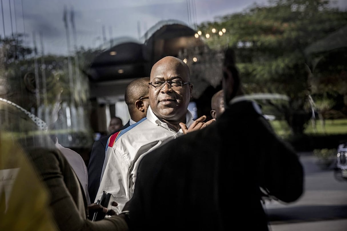 Le président Felix Tshisekedi, en devant trancher la composition du nouveau bureau de la Ceni, se livre à un numéro d’équilibriste. © Luis TATO/AFP