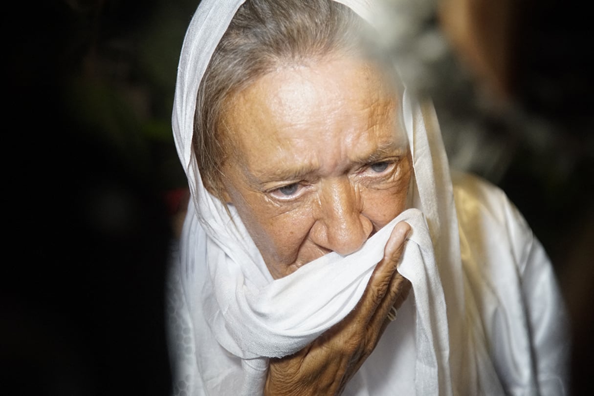 Sophie Pétronin, ancienne otage au Mali. © Matthieu Rosier/Hans Lucas via AFP