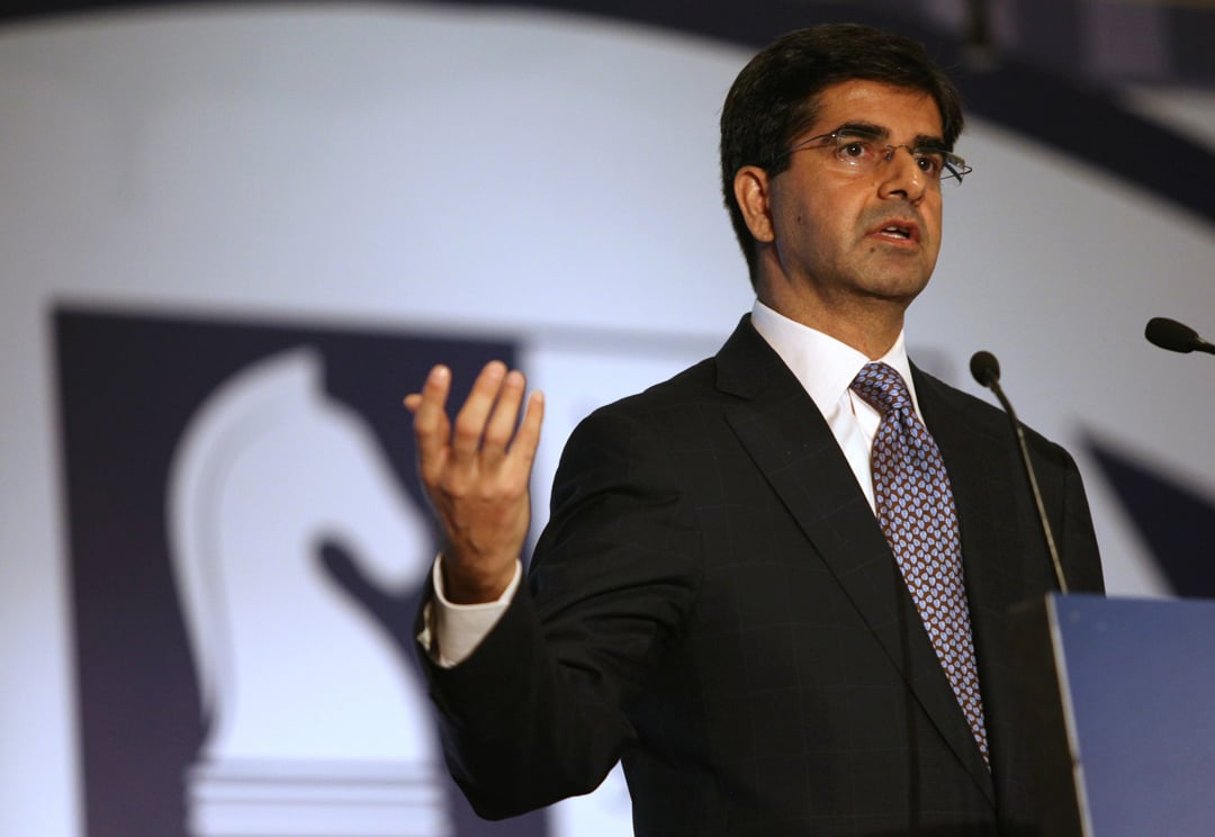 Rahul Dhir, le nouveau CEO de Tullow Oil. © Andrew Caballero-Reynolds/Bloomberg via Getty Images