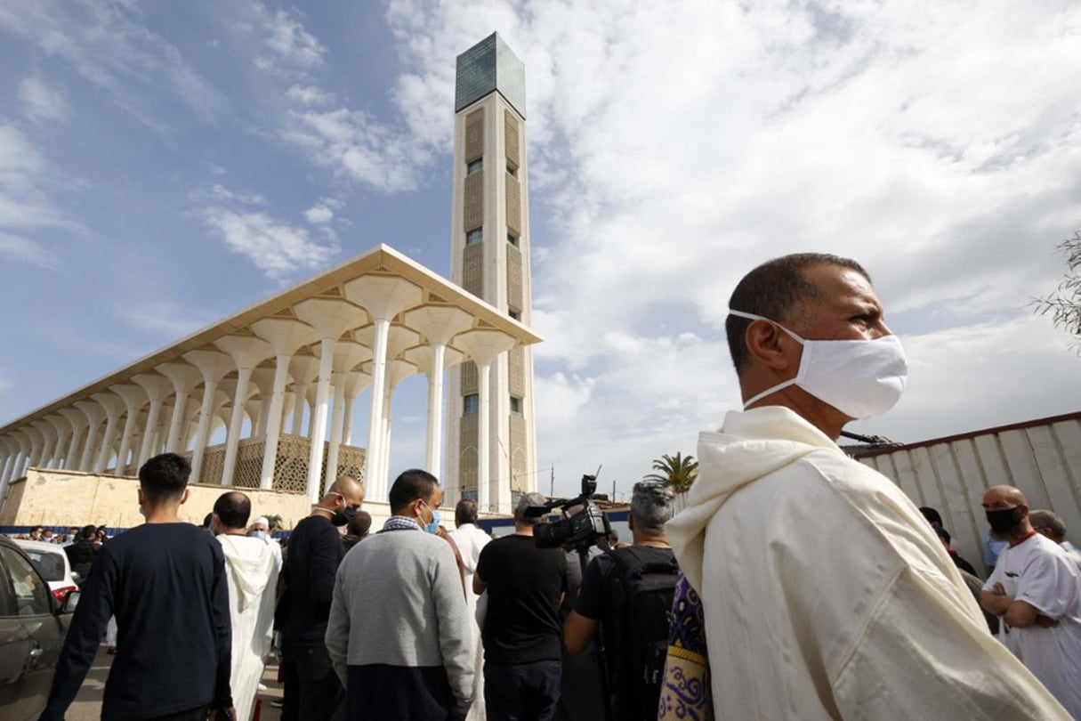 La Grande Mosquée d’Alger, troisième plus grande mosquée du monde, le 06 novembre 2020. © BILLAL BENSALEM/AFP