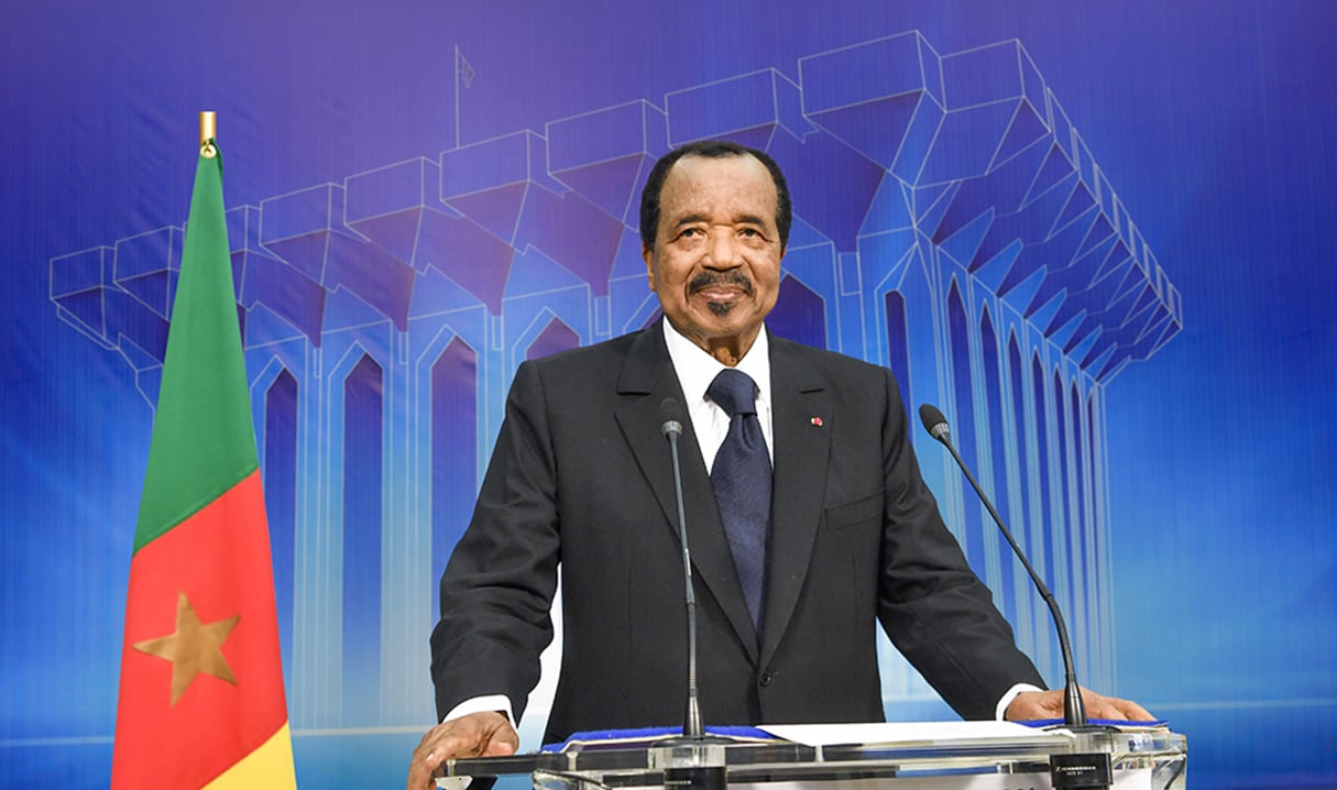Le président Paul Biya en décembre 2020. © MABOUP