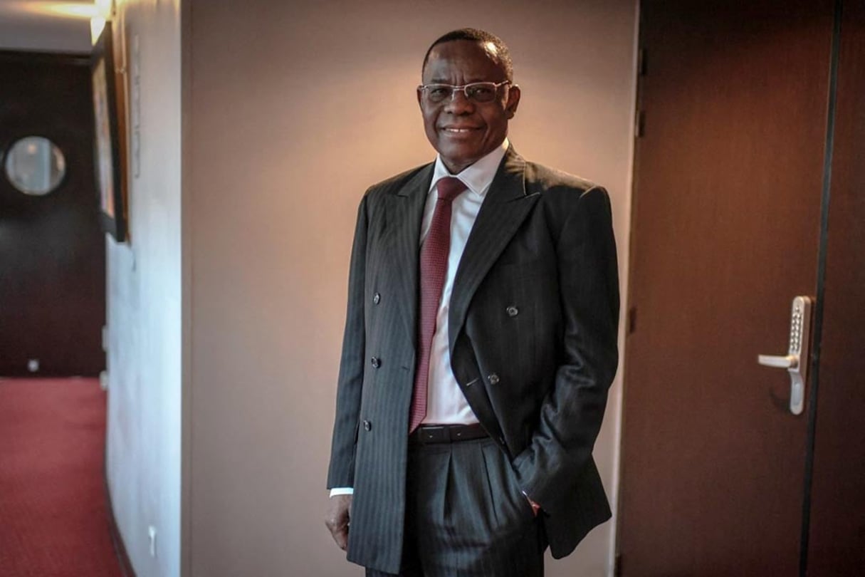 L’ancien candidat à la présidence, Maurice Kamto, à Paris, le 30 janvier 2020. © STEPHANE DE SAKUTIN/AFP