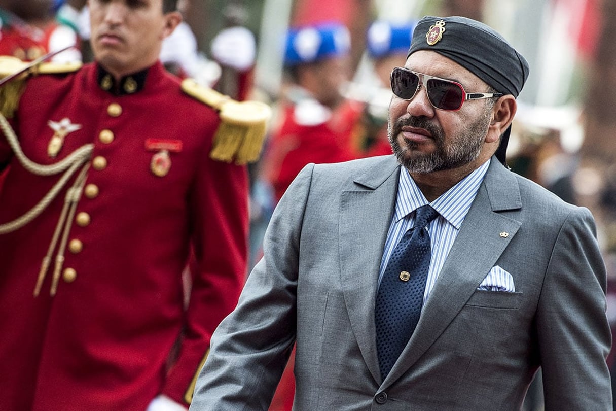 Le roi Mohammed VI (ici en novembre 2018). © Fadel Senna/AFP