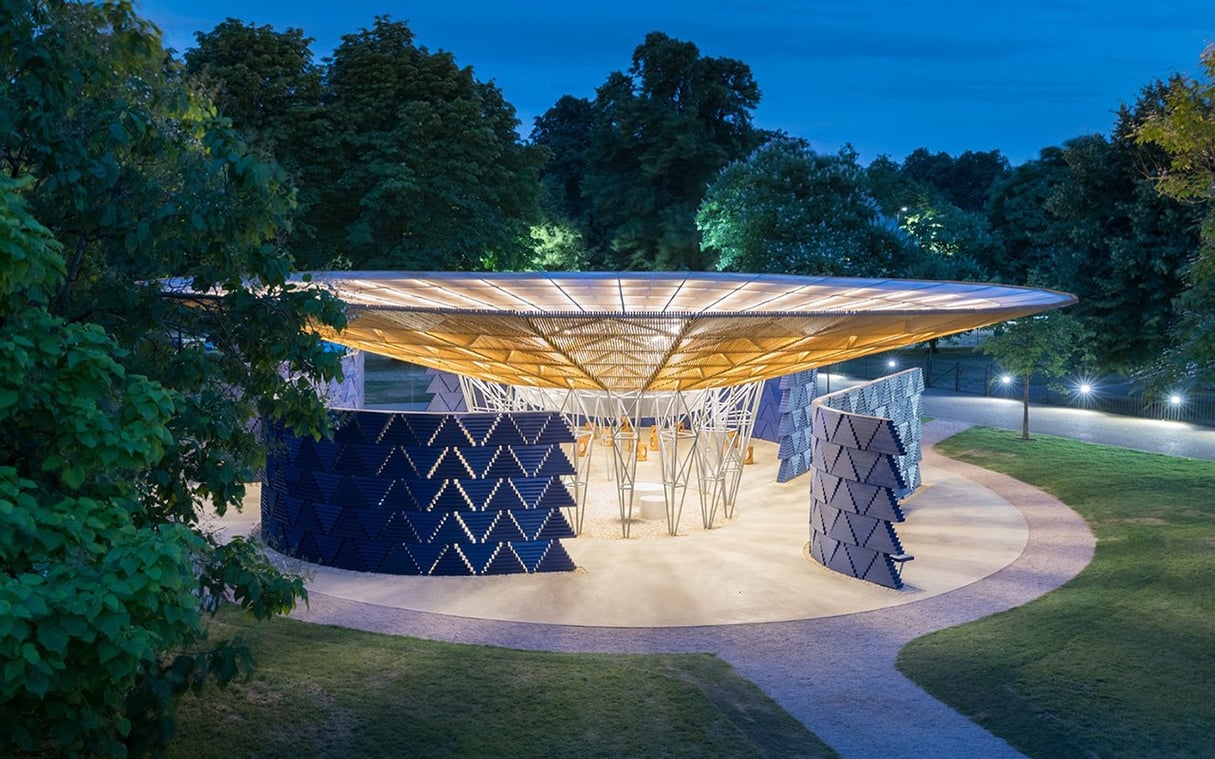Serpentine Pavilion, à Londres &copy; KERE ARCHITECTURE