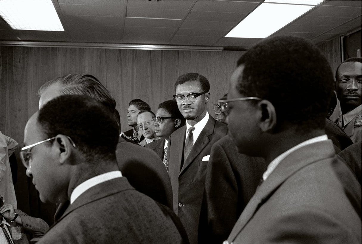 Patrice Lumumba, le Premier ministre congolais, à New York, le 24 juillet 1960. &copy; Allyn Baum/The New York Times-REDUX-REA
