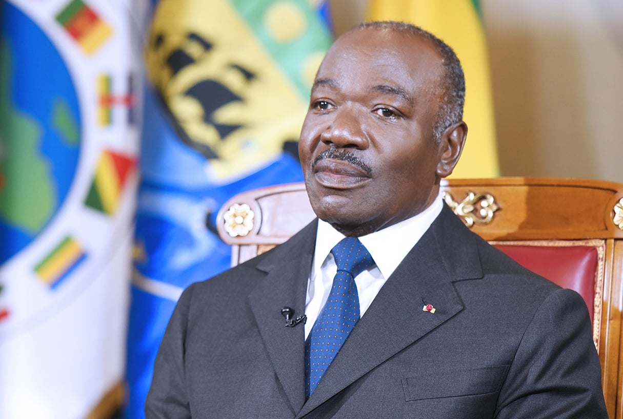 Le président gabonais, Ali Bongo Ondimba, en septembre 2020 à Libreville. &copy; WEYL LAURENT/PR GABON