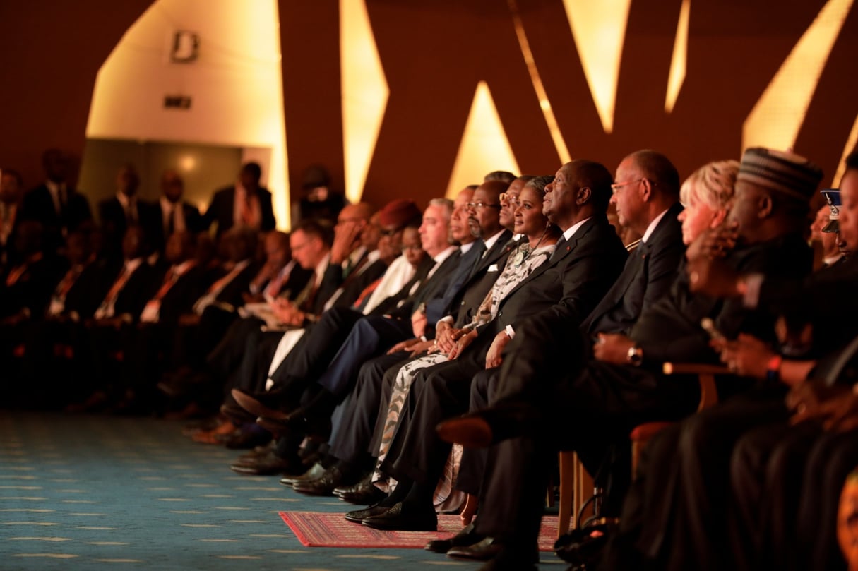 Lors de l'ouverture de l'Africa CEO Forum 2023, à Abidjan, le 5 juin. &copy; The Africa CEO FOrum