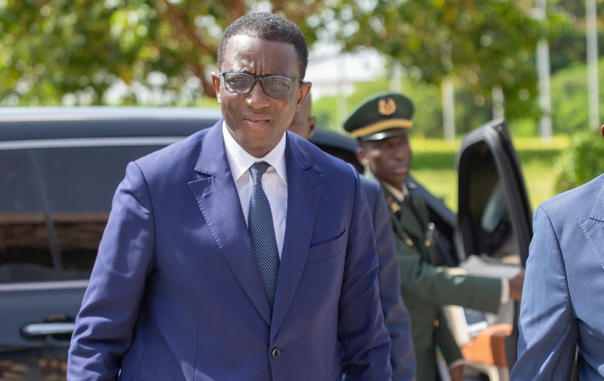 Le Premier ministre sénégalais, Amadou Ba, le 3 octobre 2023, à Dakar. © DR /Primature Sénégal
