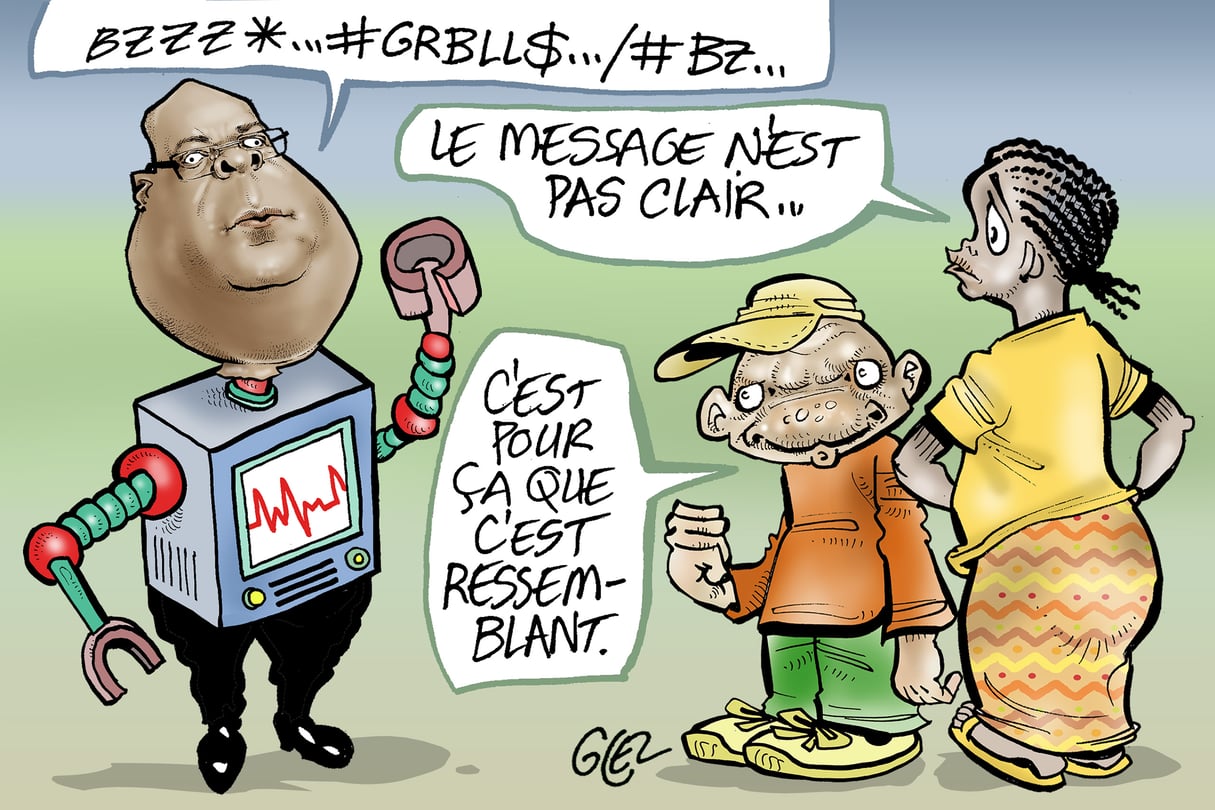 En RDC, un robot Tshisekedi à l’assaut de la campagne
