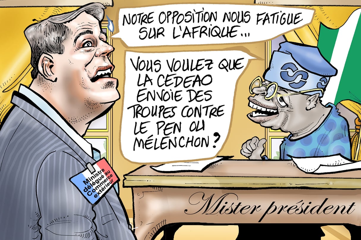 Pour le ministre français délégué au Commerce extérieur, la France n’a pas été chassée d’Afrique. © Damien Glez
