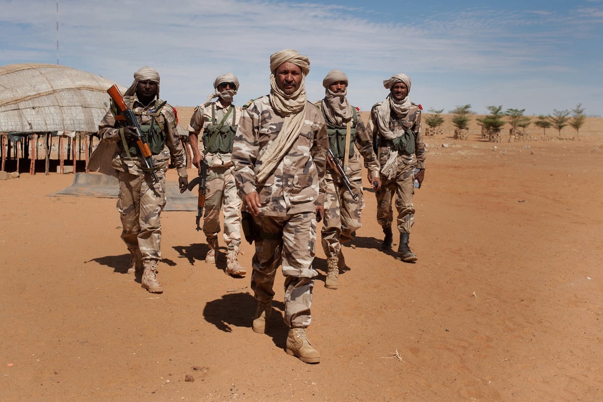 Le général El Hadj Ag Gamou, le 9 février 2013, à Gao, au Mali. © Jessica Vieux