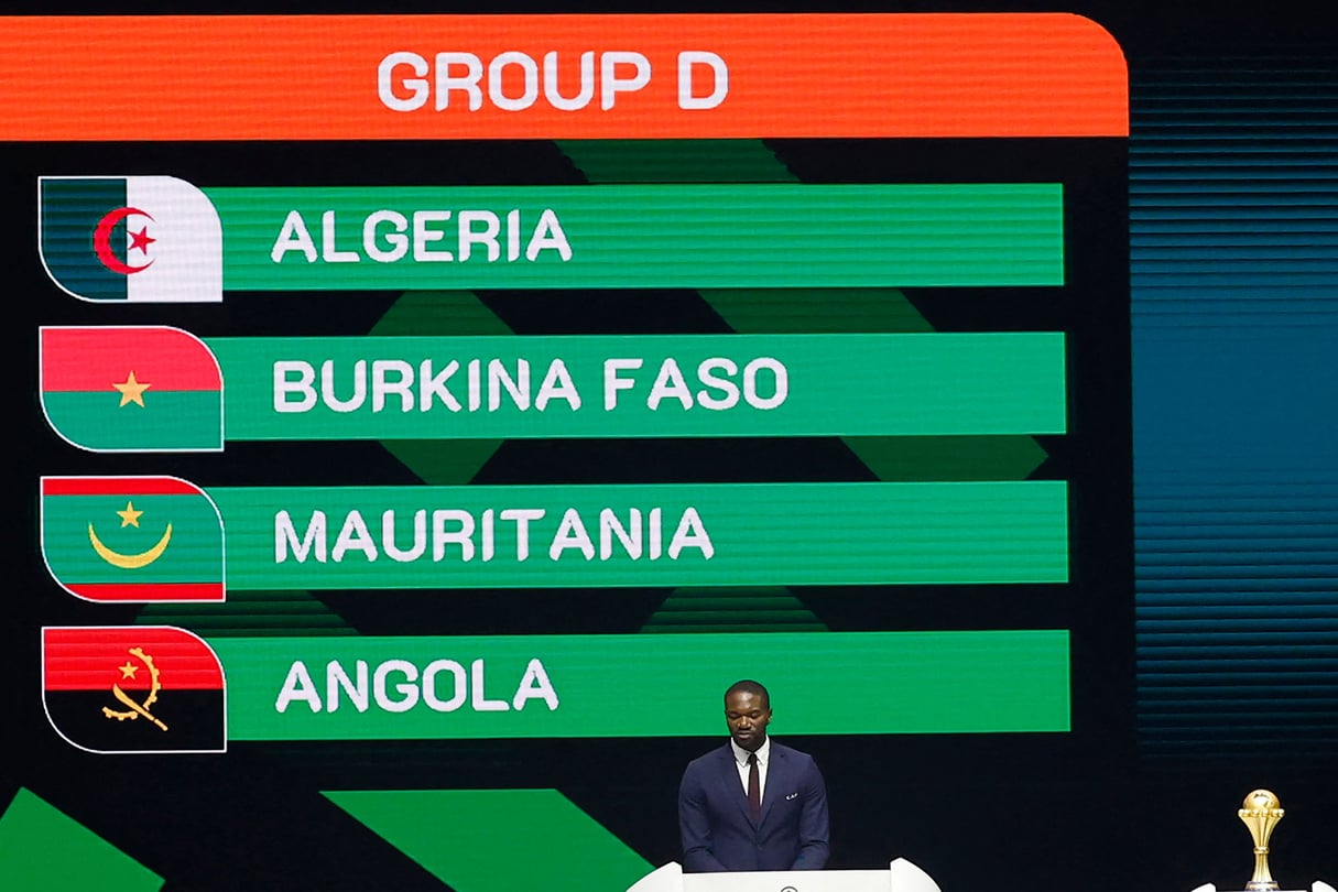 Le groupe D de la CAN 2023, en Côte d’Ivoire. © WIKUS DE WET / AFP