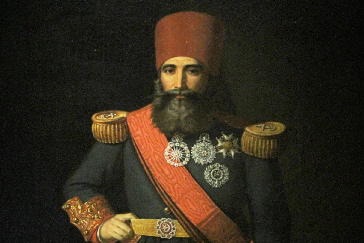 Portrait d’Ahmed Bey, bey de Tunis de 1837 à 1855, réalisé par le peintre suisse Charles Gleyre en 1846. &copy; Wikipedia