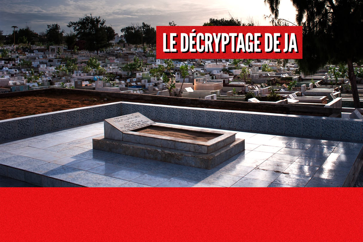 La dépouille de l’ancien président Ahmadou Ahidjo, mort en 1989 au Sénégal, repose toujours à Dakar, dans le cimetière de Yoff. © Romain LAURENDEAU pour JA