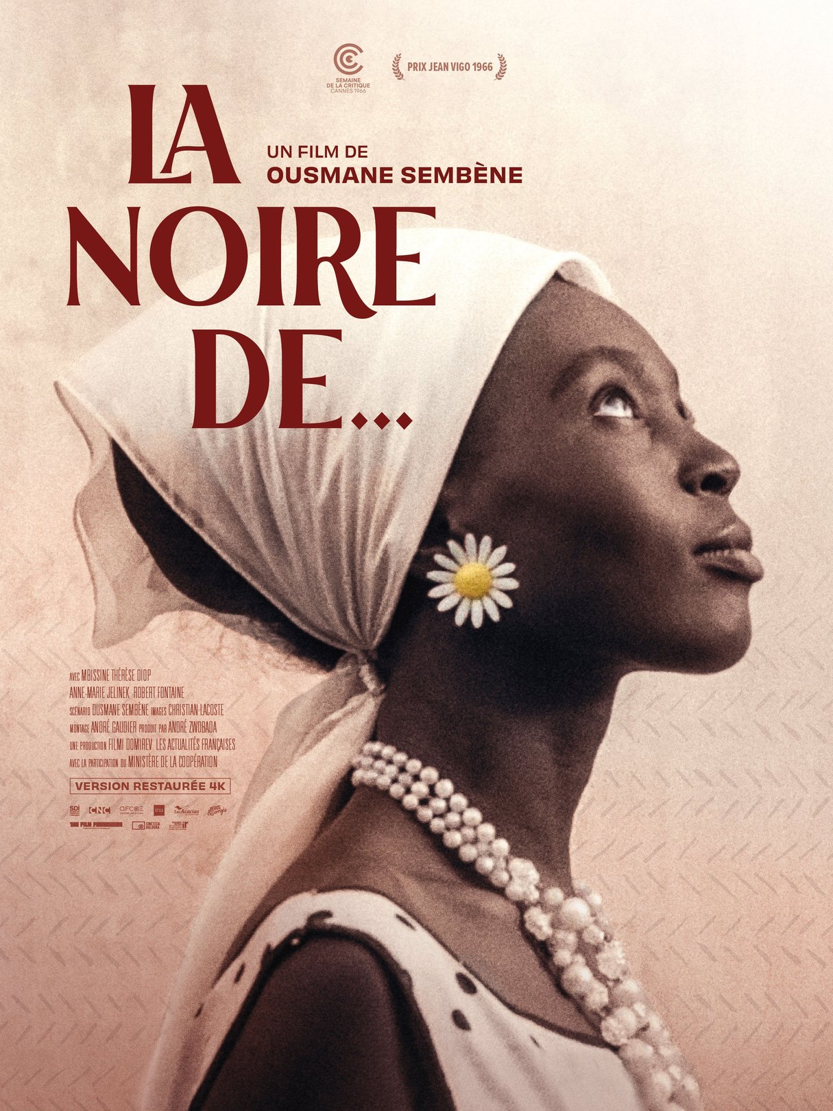 "La Noire de...", d'Ousmane Sembène, sort dans une version restaurée le 9 octobre 2024. &copy; Les Acacias