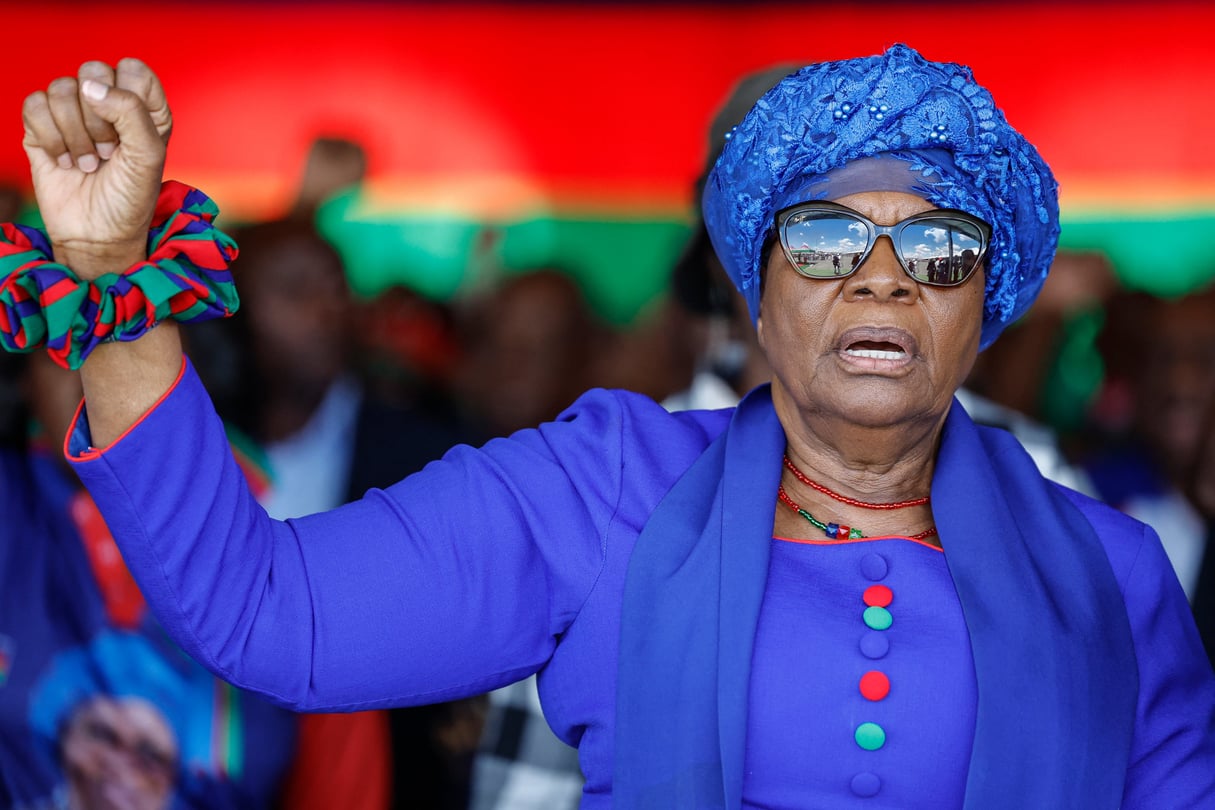 Netumbo Nandi-Ndaitwah devient la première femme présidente de la Namibie -  Jeune Afrique