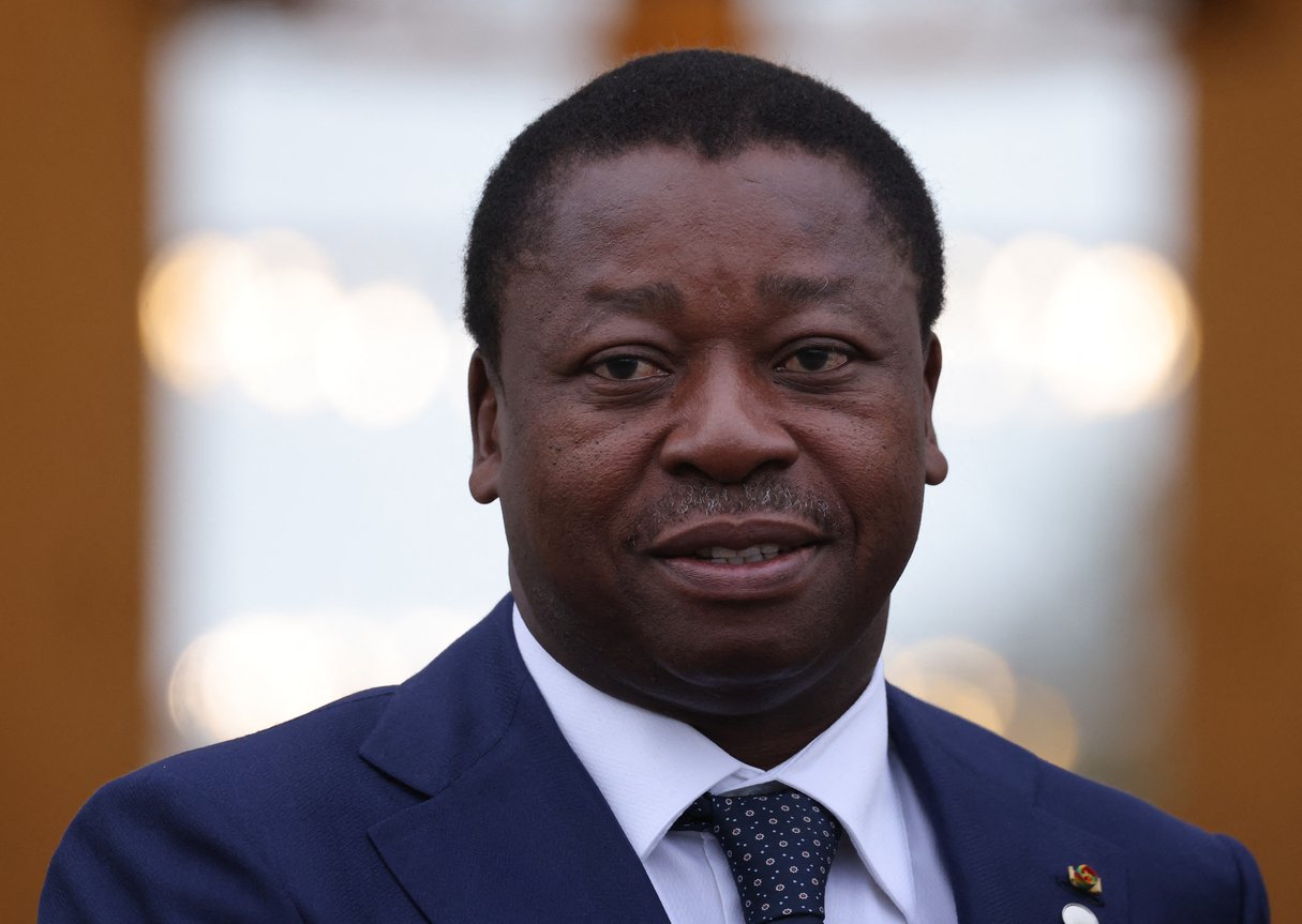 Faure Essozimna Gnassingbé, à Berlin, en novembre 2023. © Sean Gallup / Getty Images via AFP