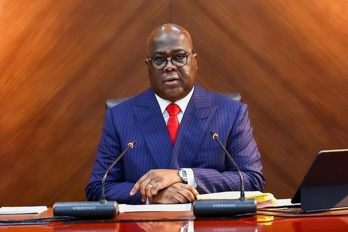 Félix Tshisekedi. © Facebook Présidence de la RDC