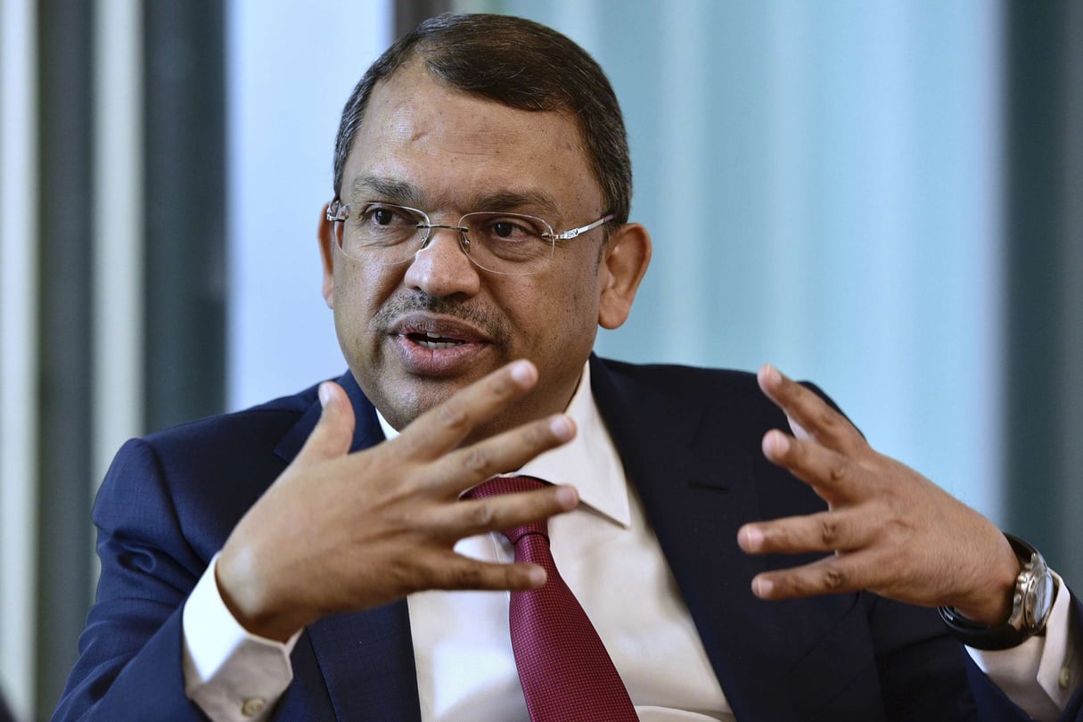 Sunny Verghese, cofondateur, directeur général et PDG d’Olam International. © Desmond Wee/AP/SIPA