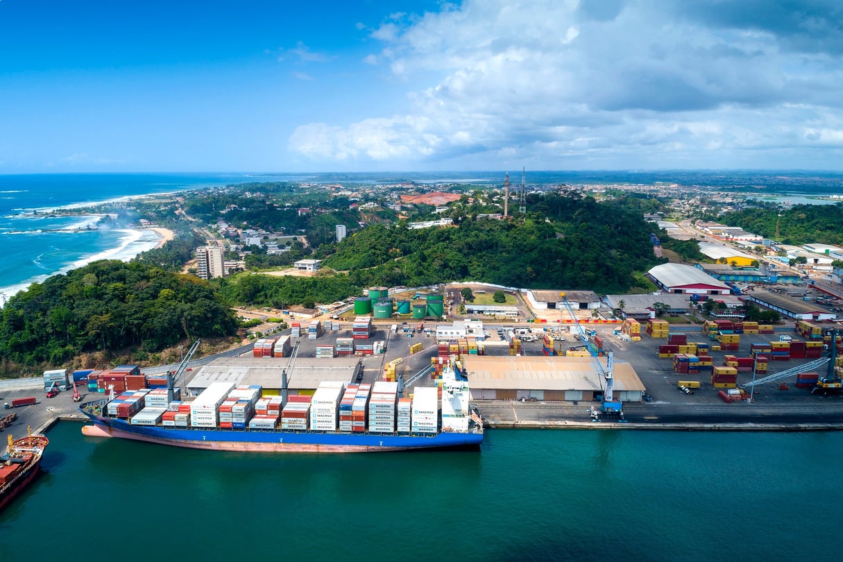 Le Port autonome de San Pedro (PASP) est aujourd’hui le premier terminal mondial d’exportation de cacao. © Nabil Zorkot