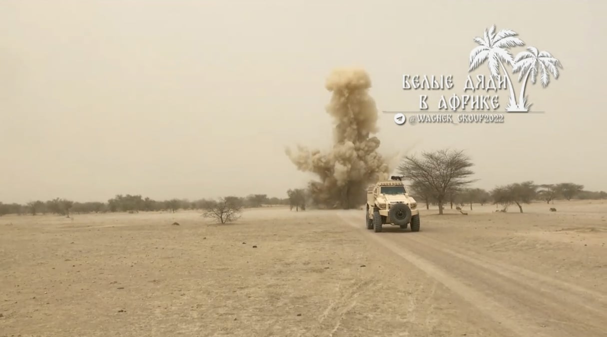 Capture d'écran du film "Marche sur l'Azawad".