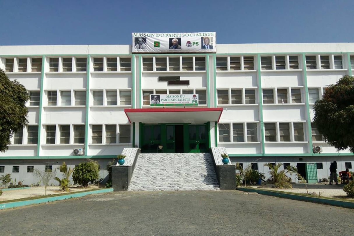 La Maison du Parti socialiste, Léopold Sédar Senghor, à Dakar