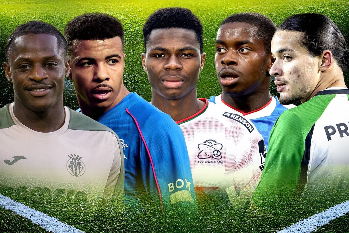  Etta Eyong, Hamza Igamane, Mamadou Sangaré, Noah Sadiki et Anis Hadj Moussa.