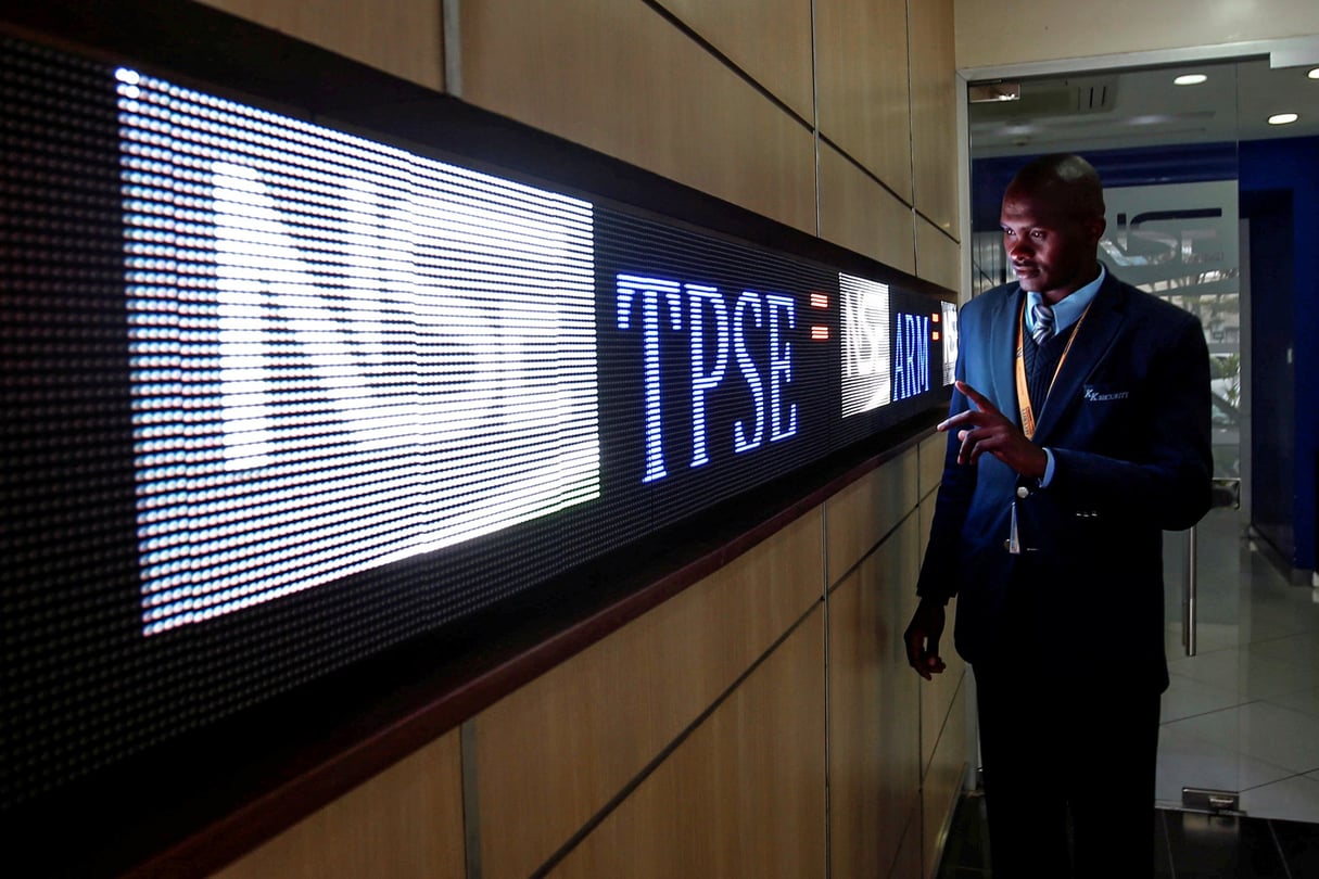 Séance de négociation à la Bourse de Nairobi, le 6 septembre 2018.