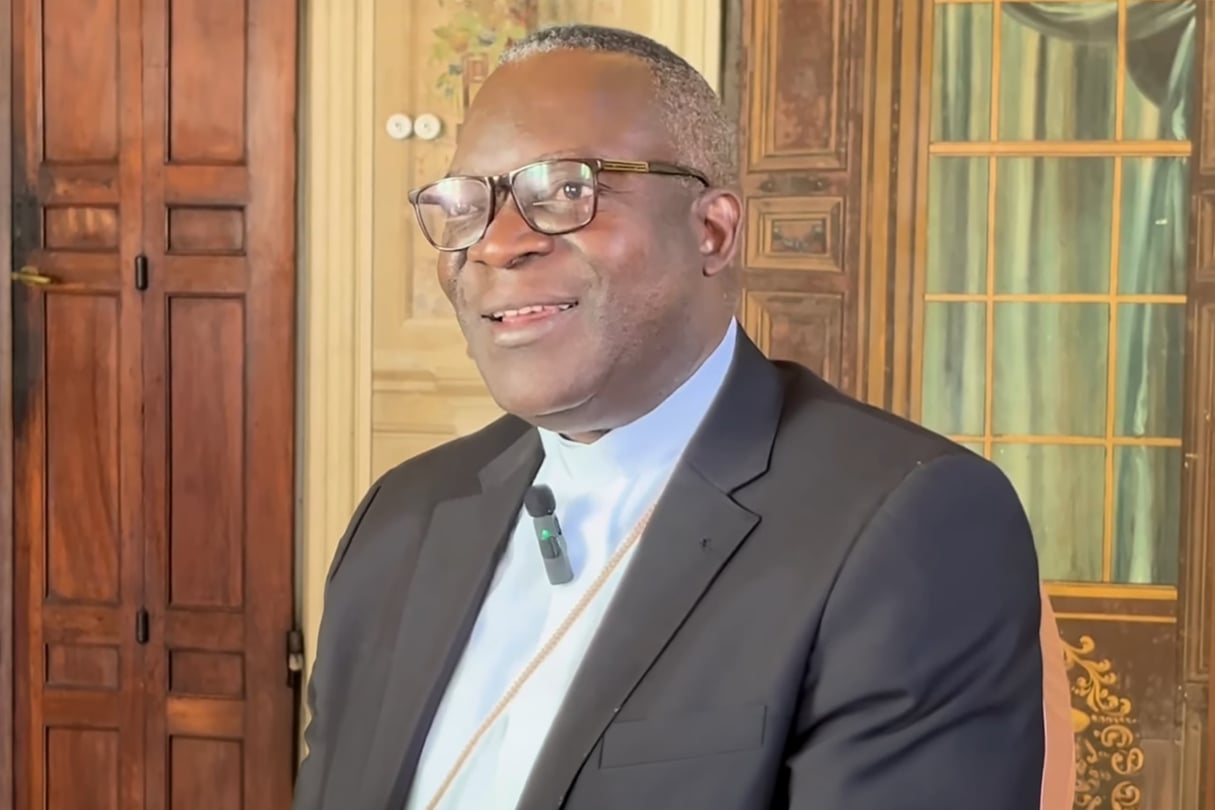 Mgr Fulgence Muteba, président de la Conférence épiscopale nationale (Cenco) en RDC.