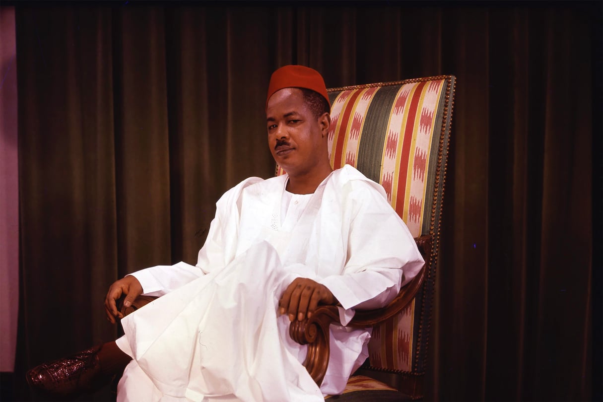 Ahmadou Ahidjo, premier président de la République du Cameroun. © Archives JA