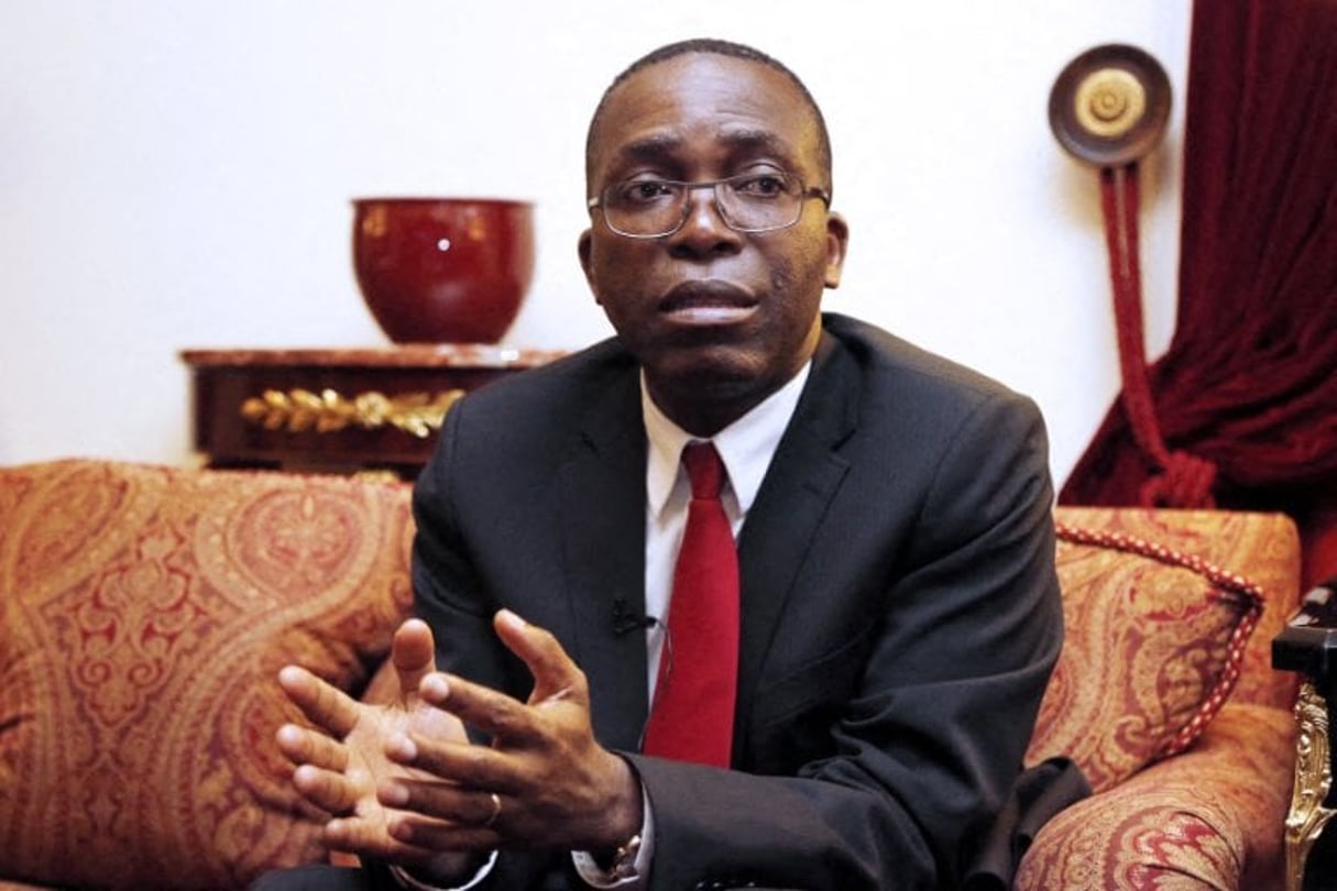 L’ancien Premier ministre congolais Augustin Matata Ponyo Mapon, ici en 2012 à Paris. © PIERRE VERDY / AFP.