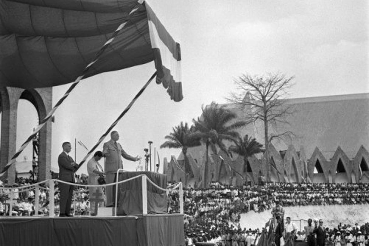 En 1958, de Gaulle engage à Brazzaville le début de la décolonisation © AFP