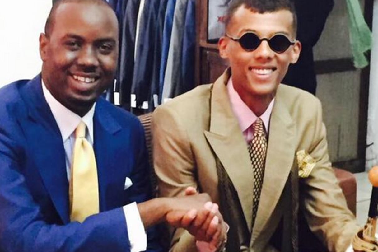 Stromae a rencontré des sapeurs congolais llors de son passage par Brazzaville mercredi 10 juin Capture d’écran Instagram © Stromaeometre