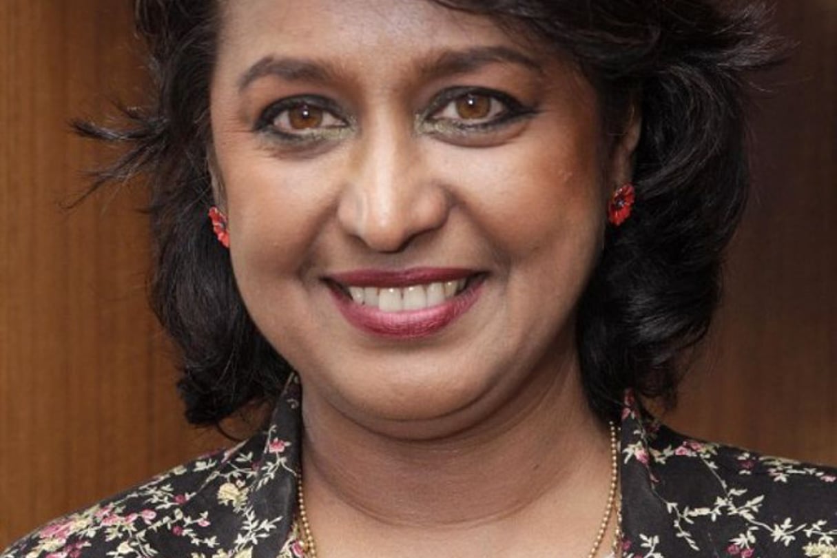 Ameenah Gurib-Fakim à Port-Louis © Jean-Marc Poche/AFP