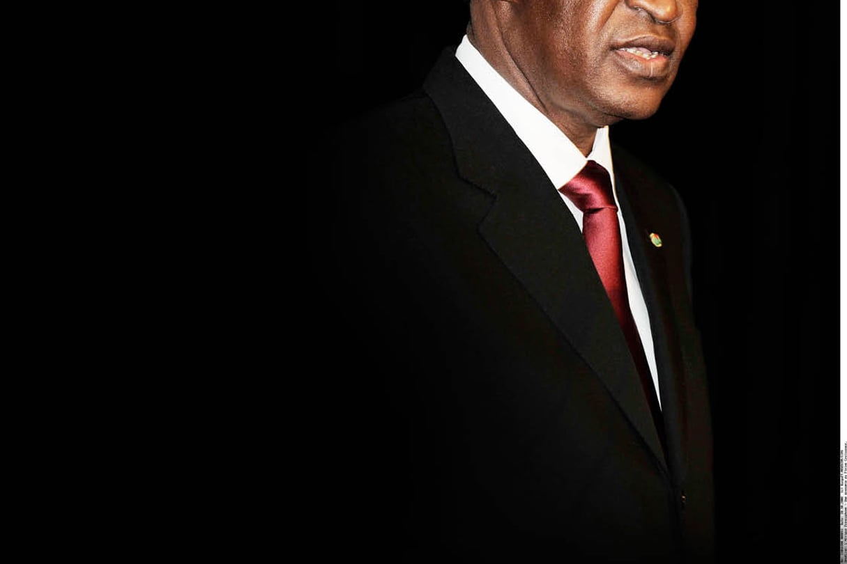 Blaise Compaoré, président déchu du Burkina Faso. © KarpoARPOFF/NEWSCOM/SIPA