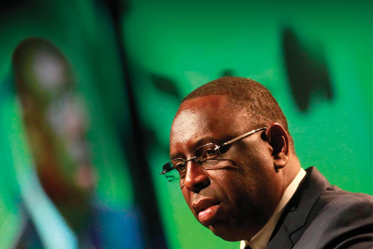 Le chef de l’État sénégalais a été élu en 2012, pour sept ans. © OLIVIER HOSLET/EPA/CORBIS