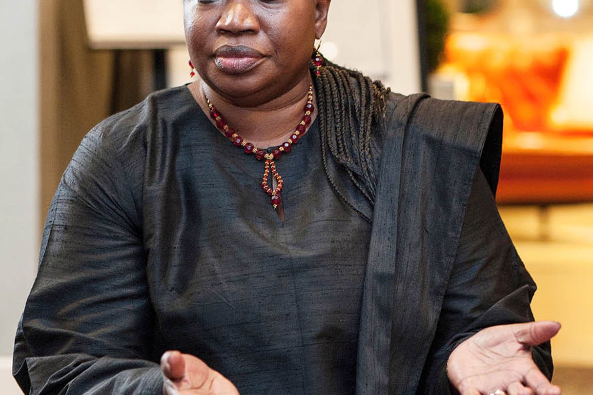 Fatou Bensouda, procureure de la Cour pénale internationale (CPI). © RICHARD KOEK/REDUX-REA