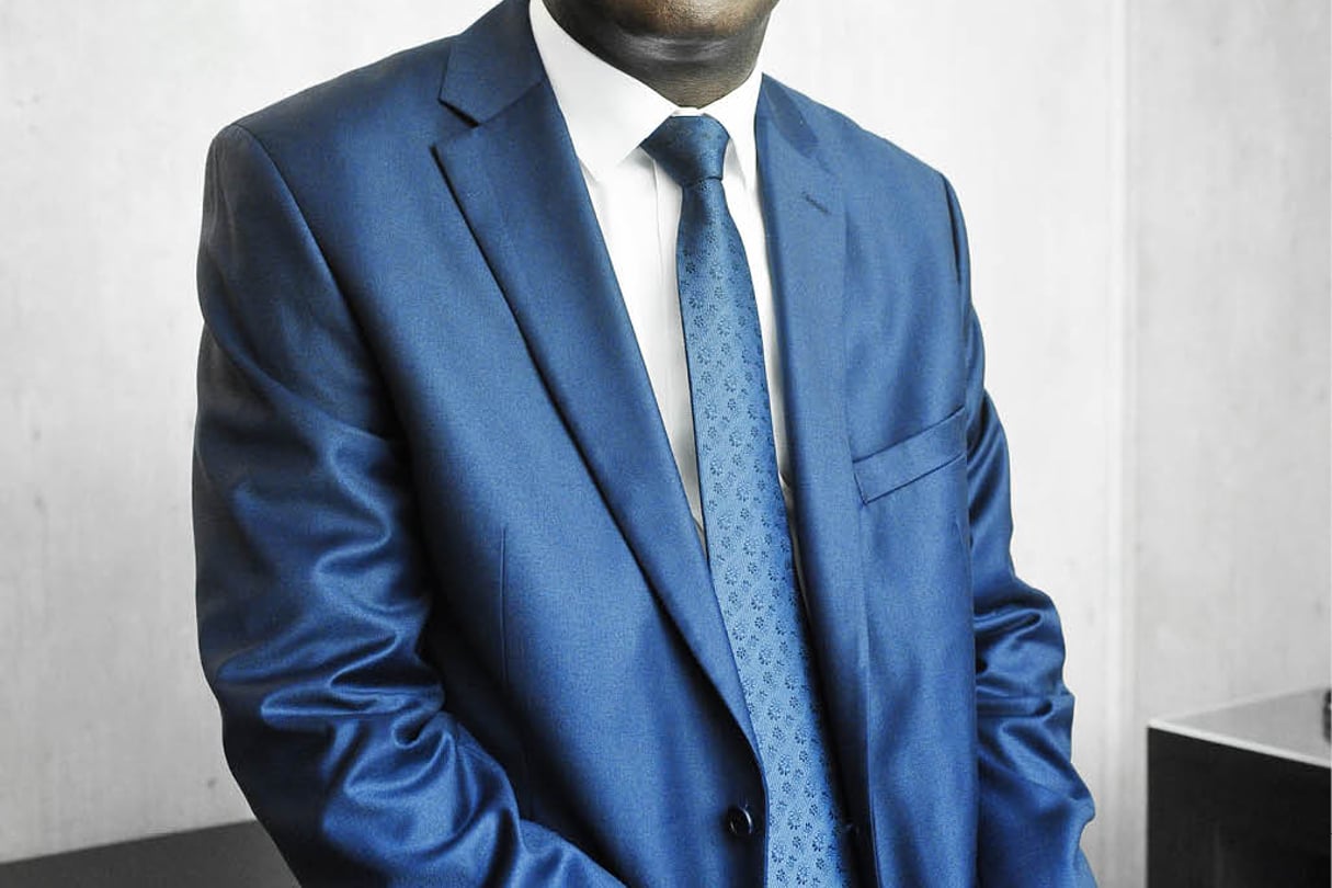 Albert Mabri Toikeusse, alors président de l’UDPCI, à Paris le 3 juillet 2015. © Vincent Fournier / J.A.