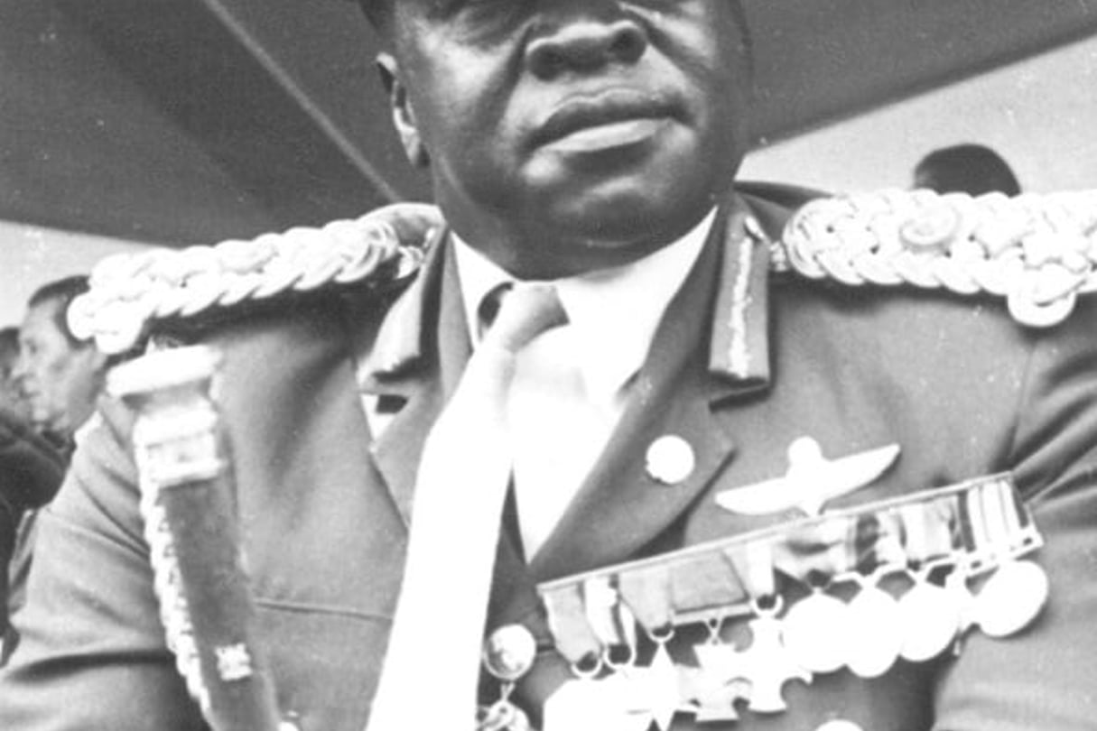 L’ancien président ougandais Idi Amin Dada. © Archives Jeune Afrique
