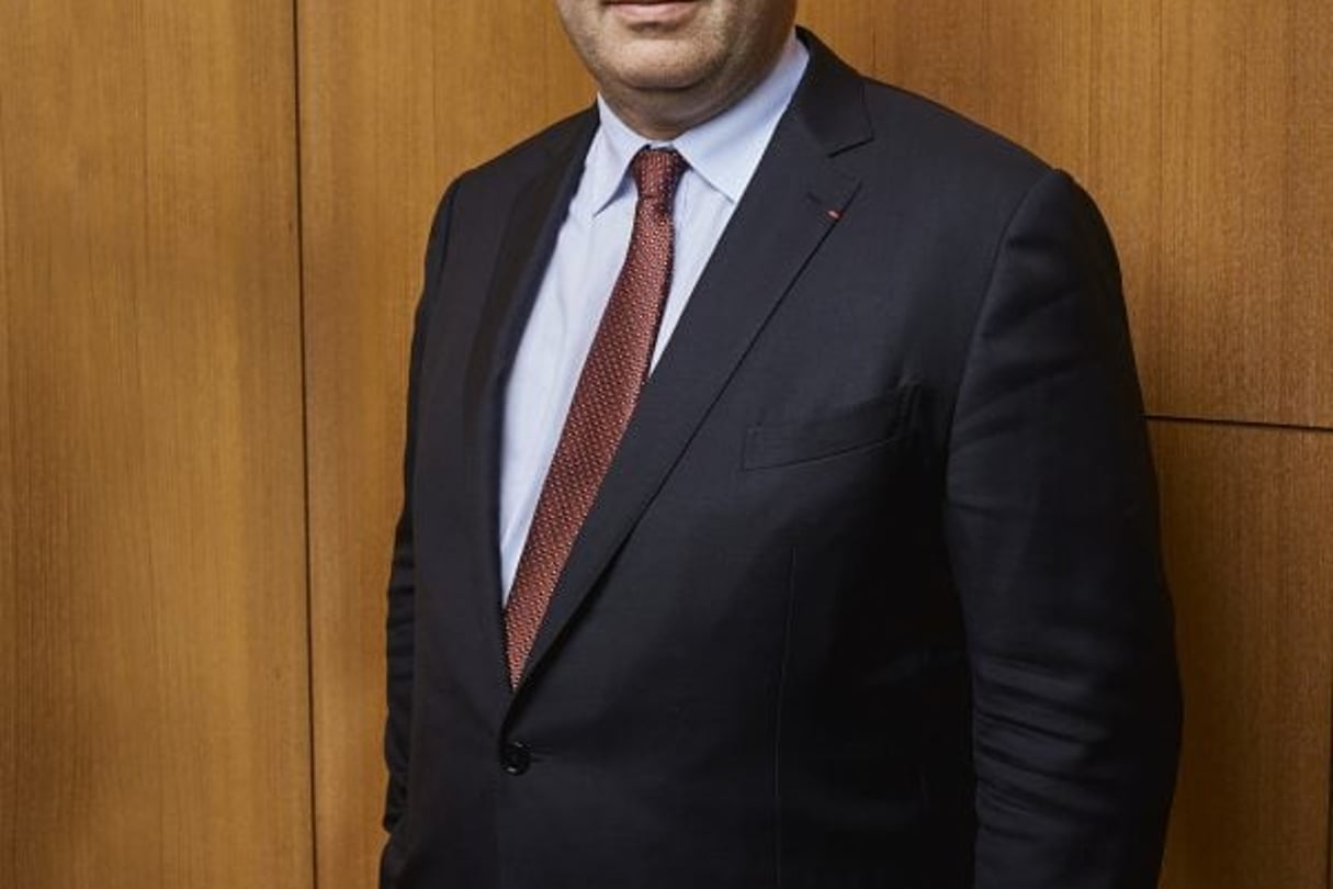 Patrick Pouyanné est le directeur général du groupe Total. © Bruno Levy pour J.A.